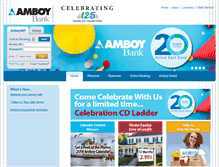 Tablet Screenshot of amboybank.com